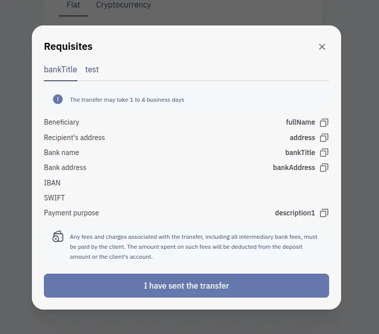 Как внести баланс на платформу?